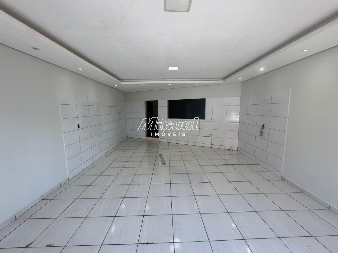 Salão Comercial, para aluguel, Vila Rezende - - Piracicaba/SP: 
