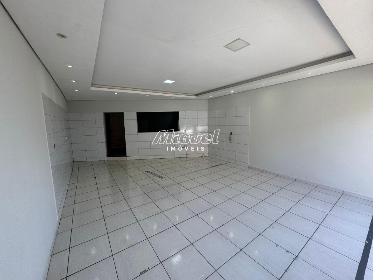 Salão Comercial, para aluguel, Vila Rezende - - Piracicaba/SP: 