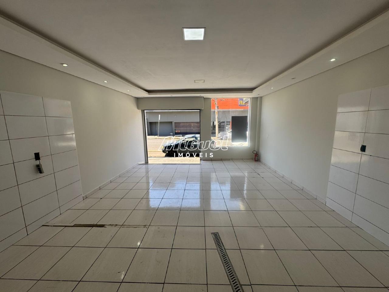 Salão Comercial, para aluguel, Vila Rezende - - Piracicaba/SP: 