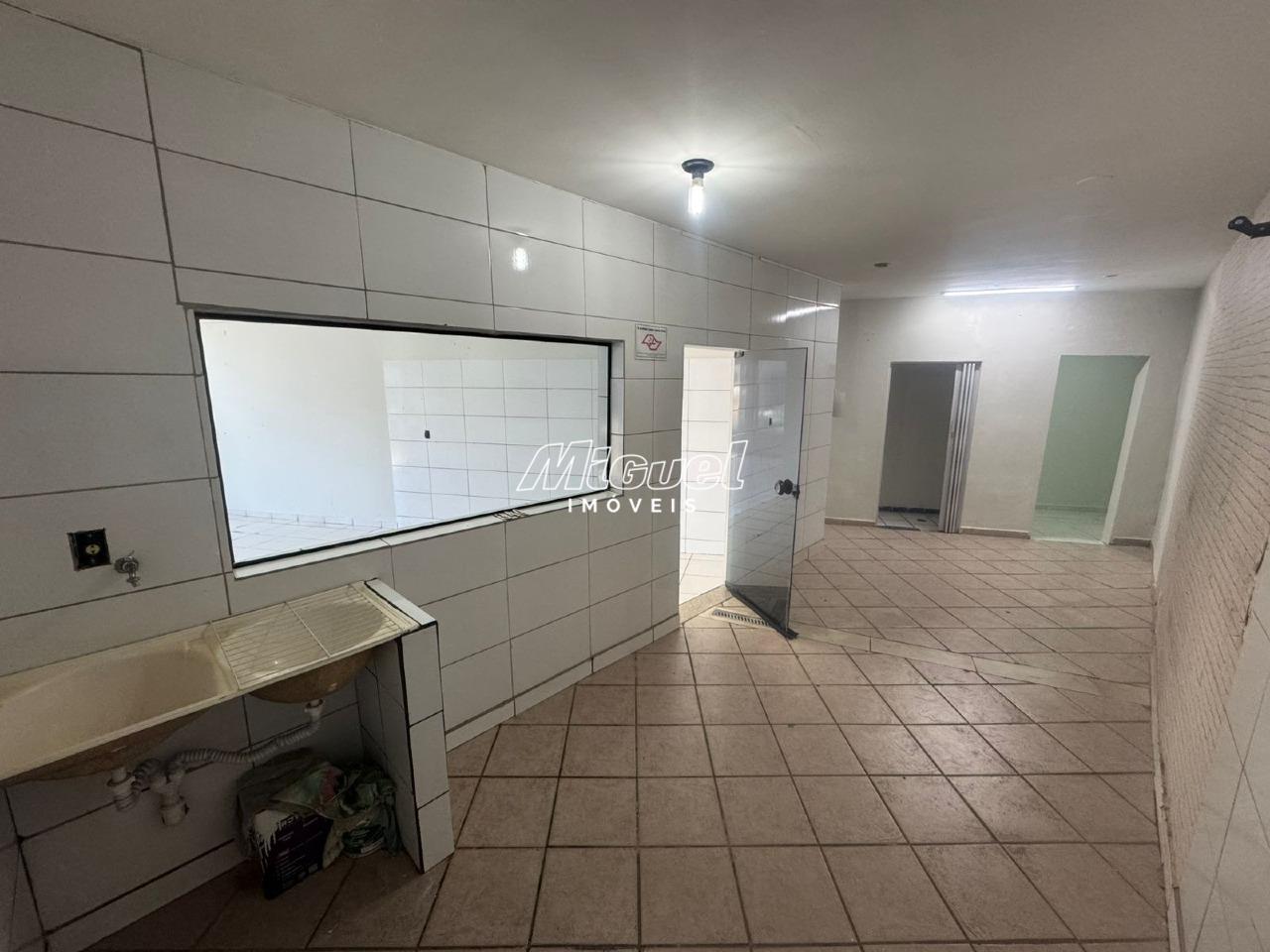 Salão Comercial, para aluguel, Vila Rezende - - Piracicaba/SP: 