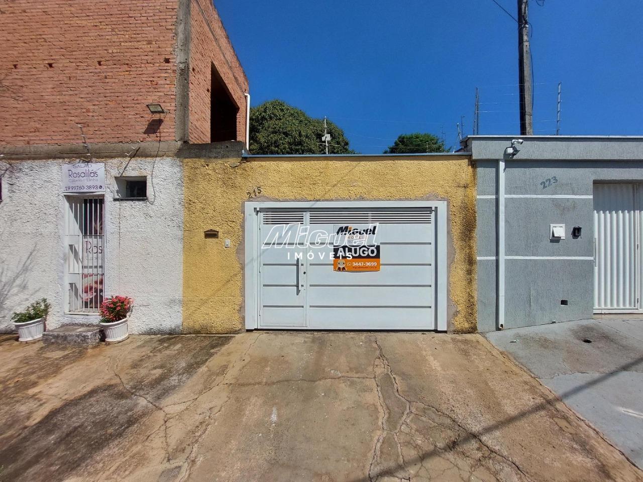 Casa, para aluguel, Jardim Astúrias I - 2 quartos - Piracicaba/SP: 