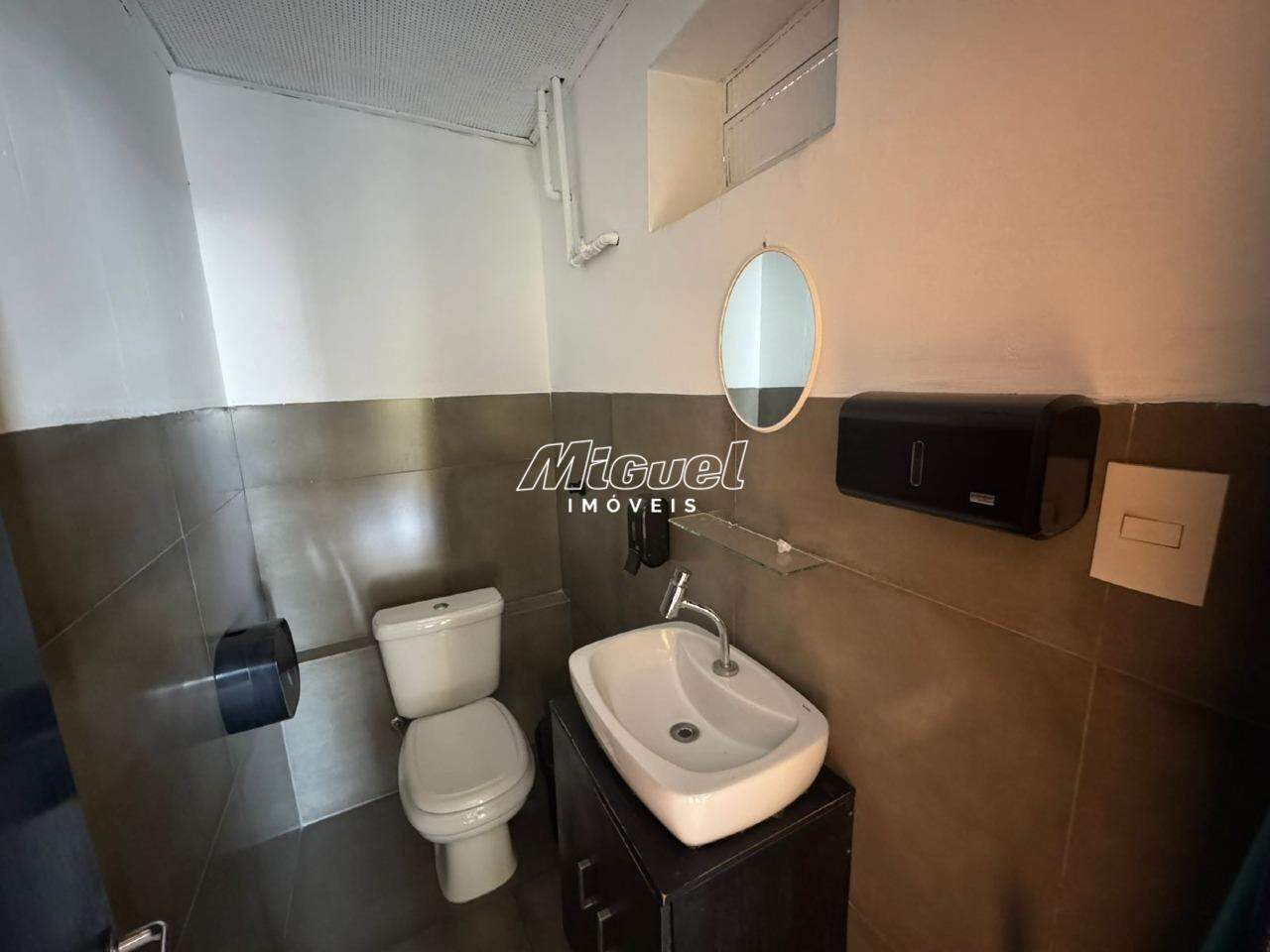 Salão Comercial, para aluguel, Cidade Alta - - Piracicaba/SP: 