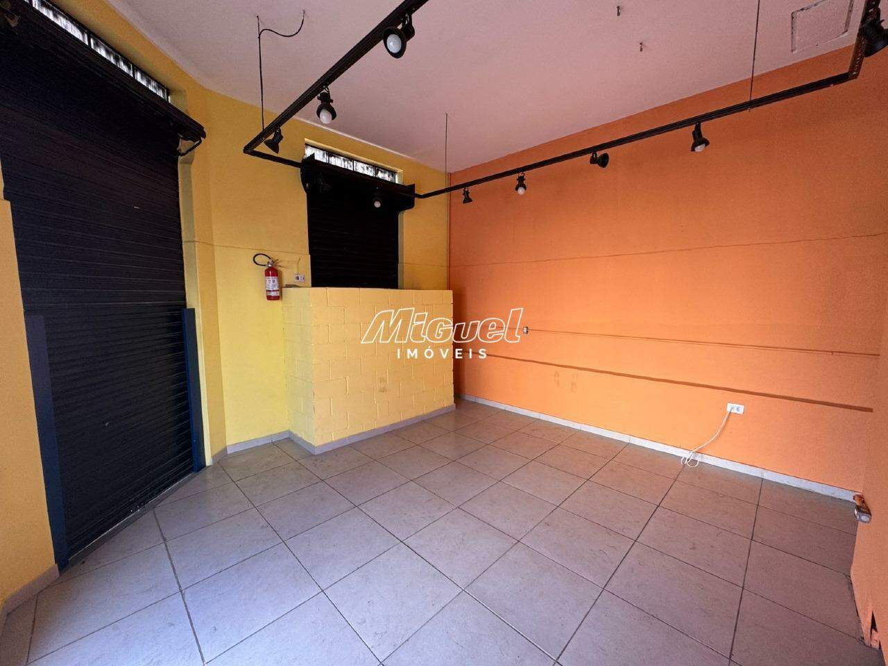 Salão Comercial, para aluguel, Cidade Alta - - Piracicaba/SP: 