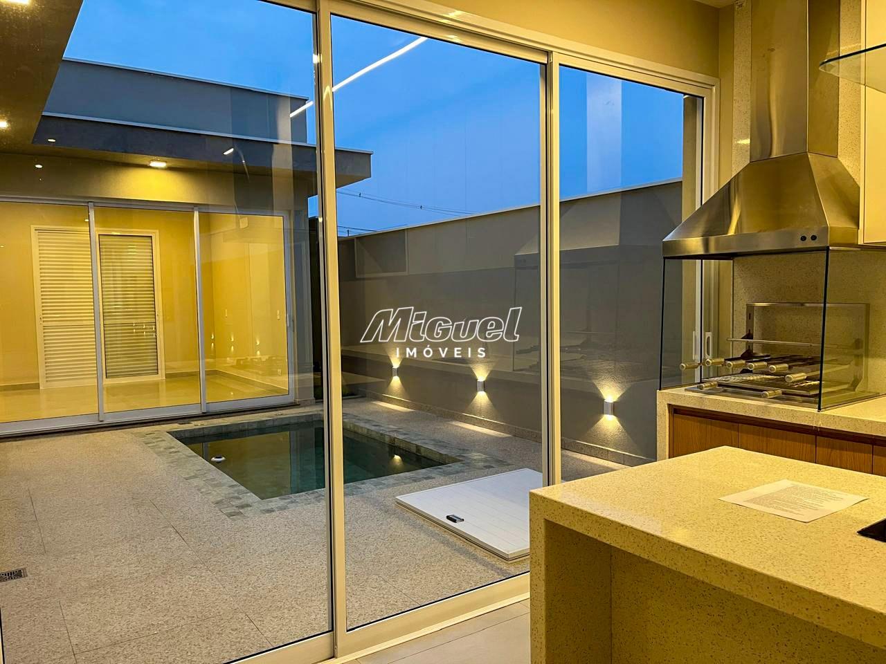 Casa em Condomínio, à venda, Ondinhas - Piracicaba 3 quartos Condomínio Residencial Soleil			: 