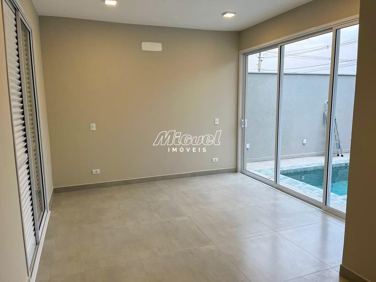 Casa em Condomínio, à venda, Ondinhas - Piracicaba 3 quartos Condomínio Residencial Soleil			: 