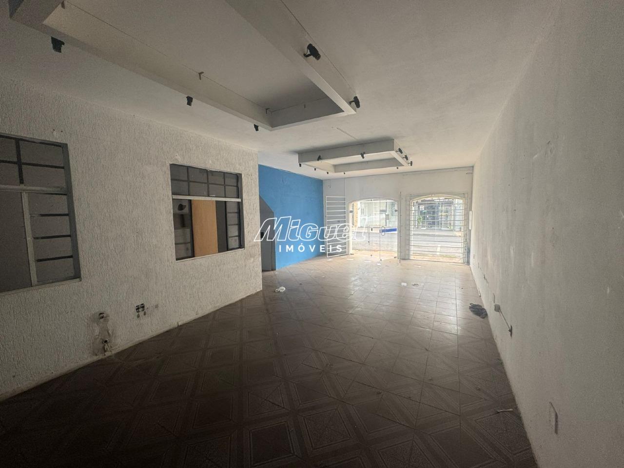 Salão Comercial, para aluguel, Centro - - Piracicaba/SP: 