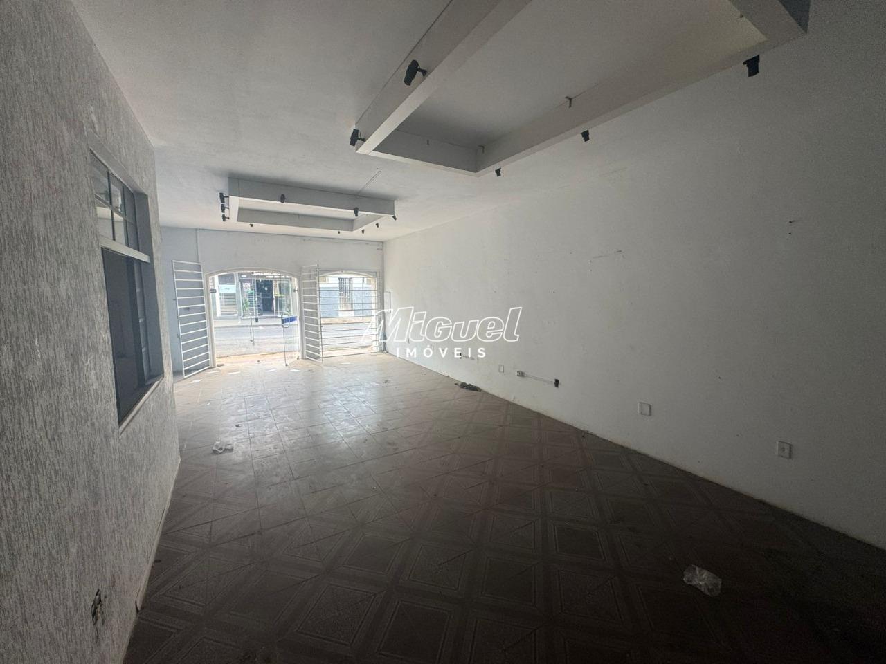 Salão Comercial, para aluguel, Centro - - Piracicaba/SP: 