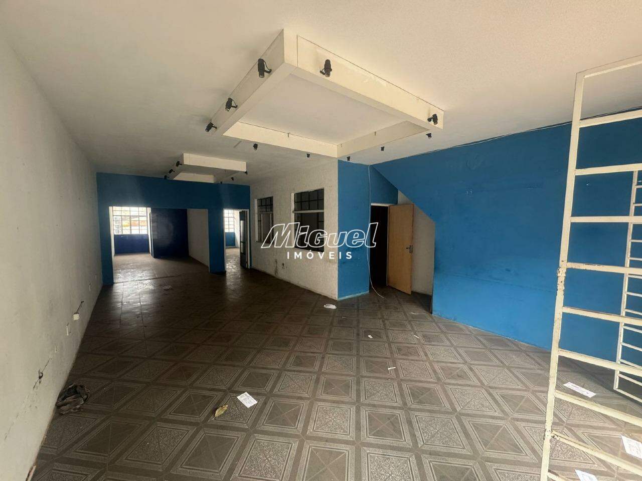 Salão Comercial, para aluguel, Centro - - Piracicaba/SP: 