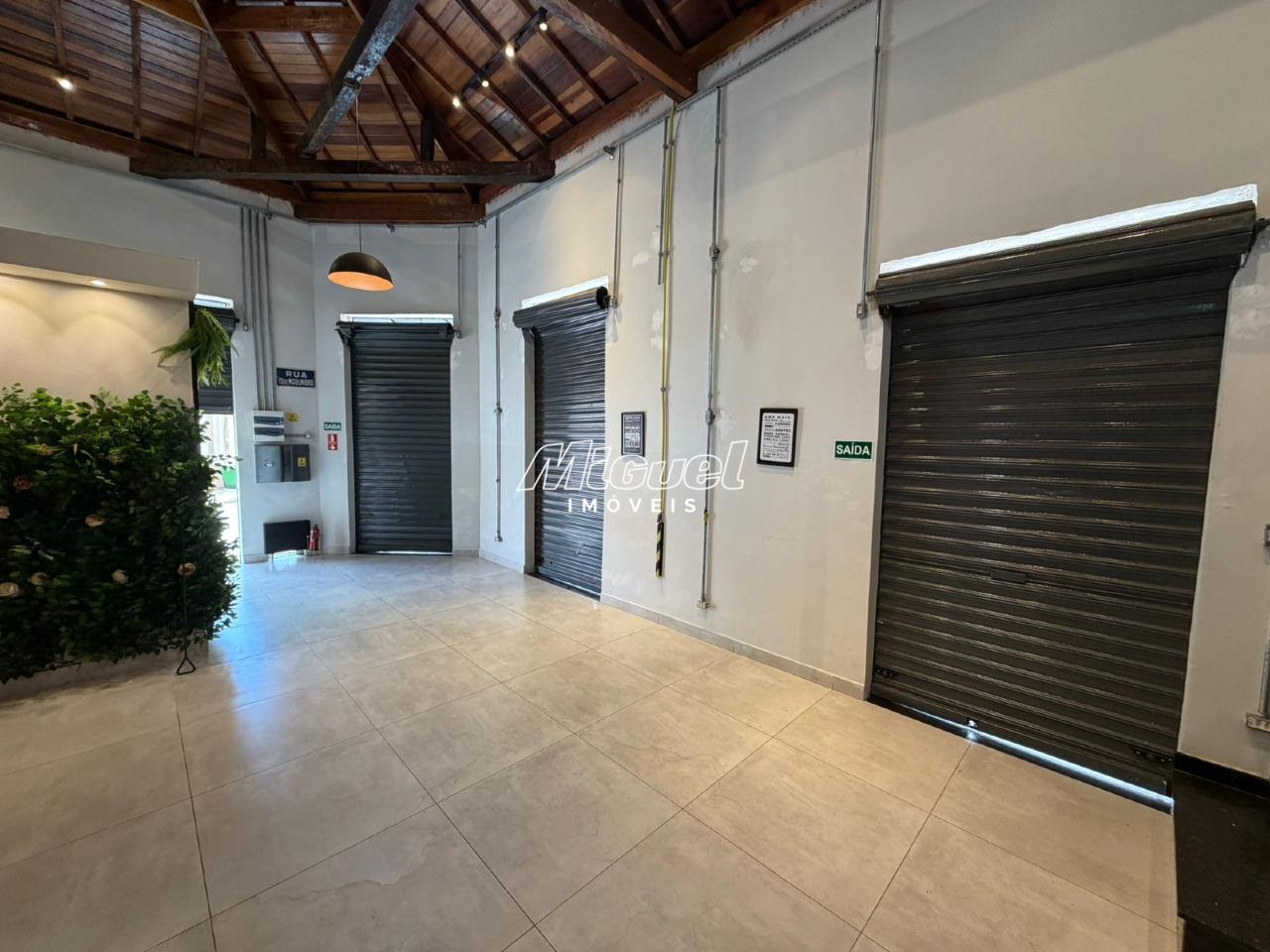 Salão Comercial, para aluguel, Centro - - Piracicaba/SP: 