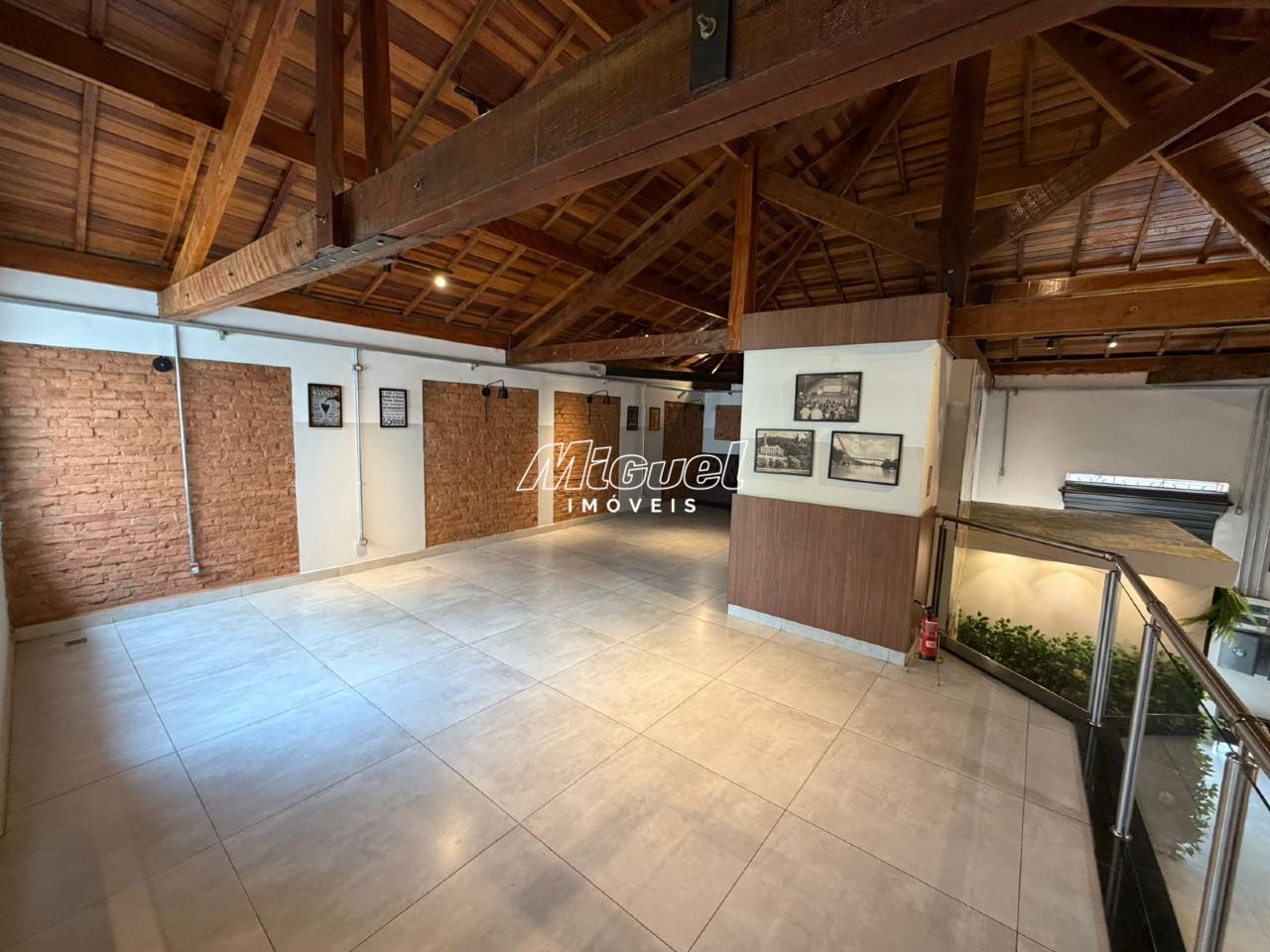 Salão Comercial, para aluguel, Centro - - Piracicaba/SP: 