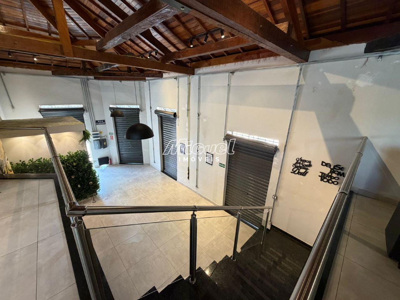 Salão Comercial, para aluguel, Centro - - Piracicaba/SP: 