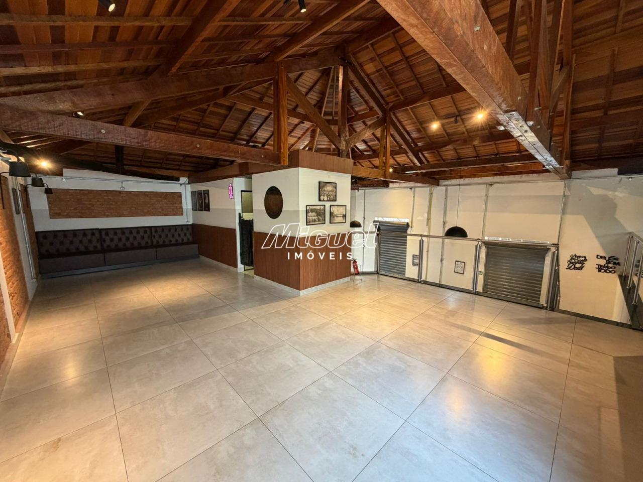 Salão Comercial, para aluguel, Centro - - Piracicaba/SP: 