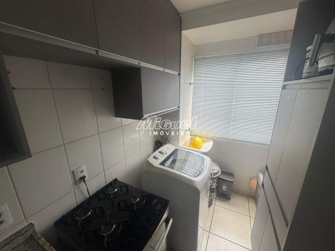 Apartamento, para aluguel, 2 quartos, Condomínio Residencial Top Life II, Jardim Abaeté - Piracicaba: