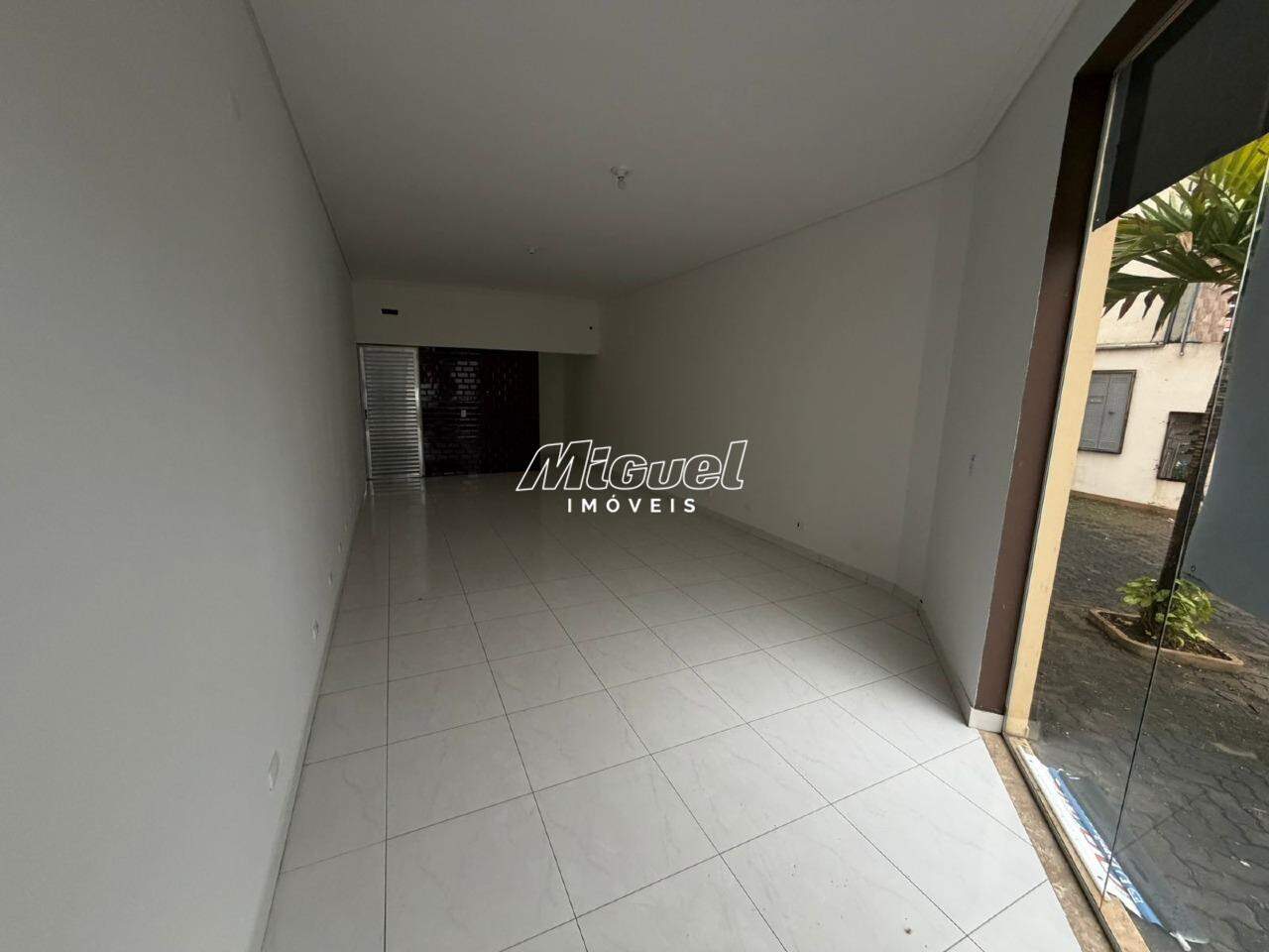 Salão Comercial, para aluguel, Jardim Elite - - Piracicaba/SP: 