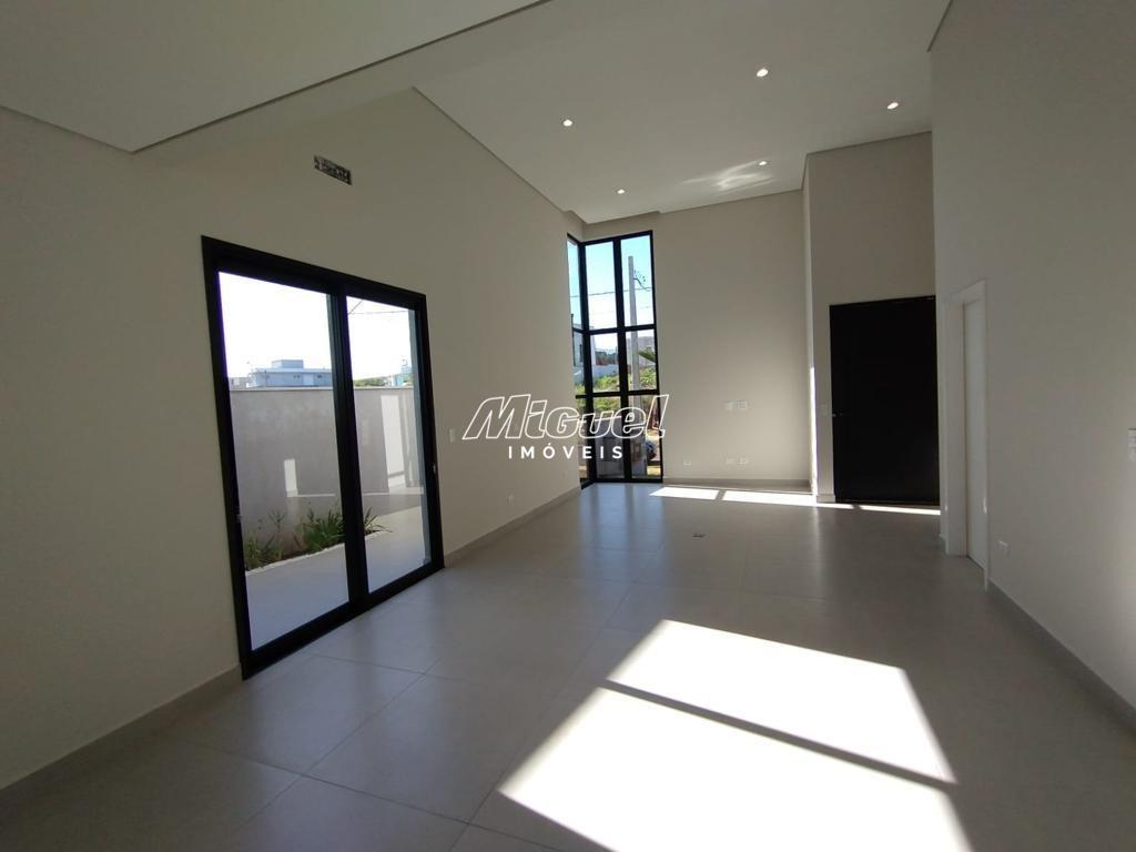 Casa em Condomínio, à venda, Santa Rosa - 3 quartos Villa Bela Vista - Piracicaba/SP: 