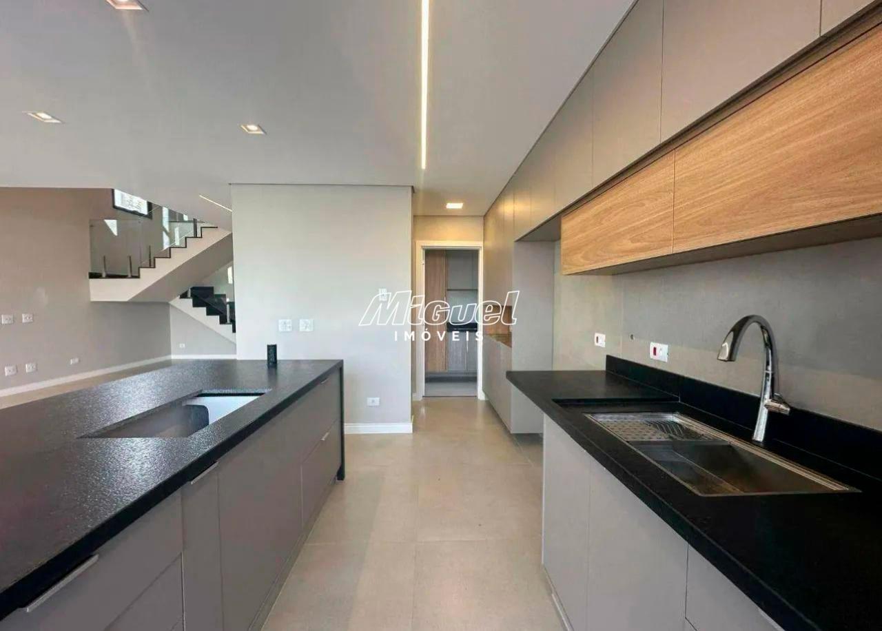 Casa em Condomínio, à venda, Santa Rosa - 3 quartos Residencial Villa D’Aquila - Piracicaba/SP: 