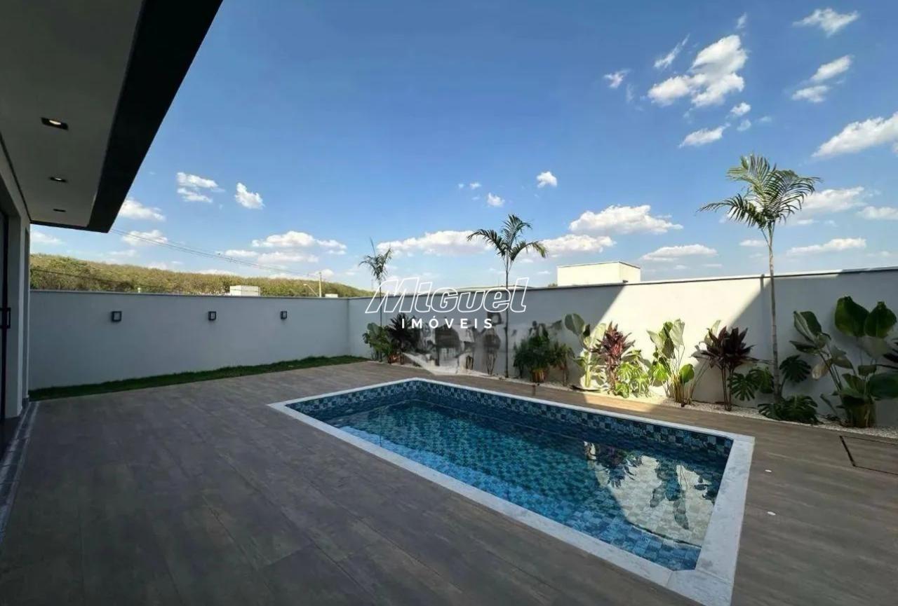 Casa em Condomínio, à venda, Santa Rosa - 3 quartos Residencial Villa D’Aquila - Piracicaba/SP: 