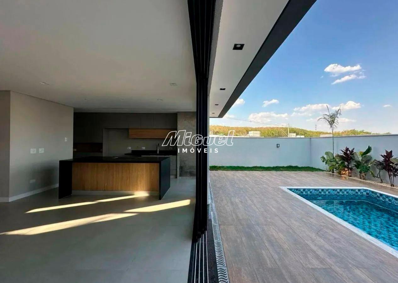 Casa em Condomínio, à venda, Santa Rosa - 3 quartos Residencial Villa D’Aquila - Piracicaba/SP: 