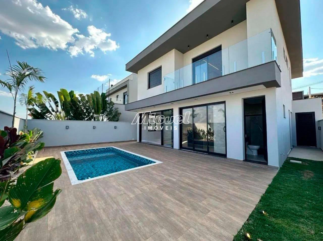 Casa em Condomínio, à venda, Santa Rosa - 3 quartos Residencial Villa D’Aquila - Piracicaba/SP: 