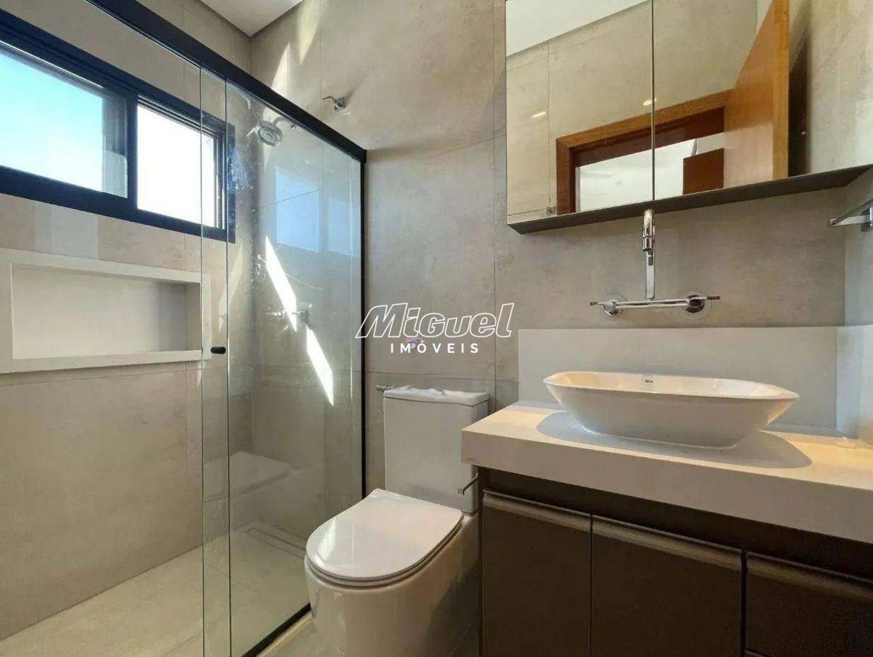 Casa em Condomínio, à venda, Santa Rosa - Piracicaba 3 quartos Residencial Villa D’Aquila: 