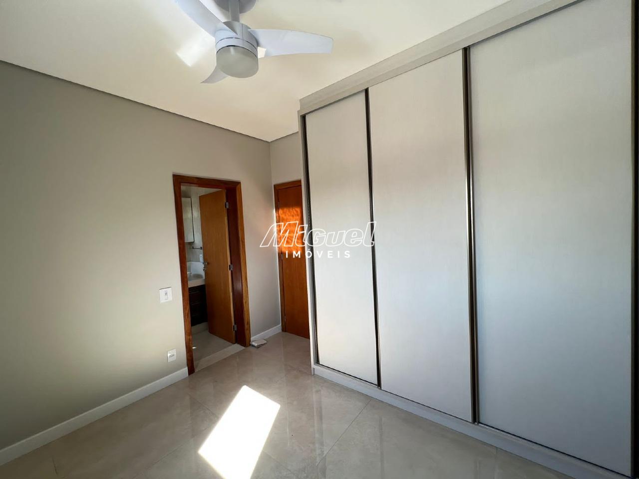 Casa em Condomínio, à venda, Santa Rosa - Piracicaba 3 quartos Residencial Villa D’Aquila: 