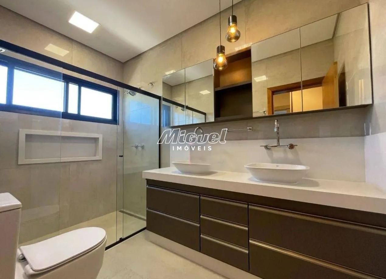 Casa em Condomínio, à venda, Santa Rosa - Piracicaba 3 quartos Residencial Villa D’Aquila: 