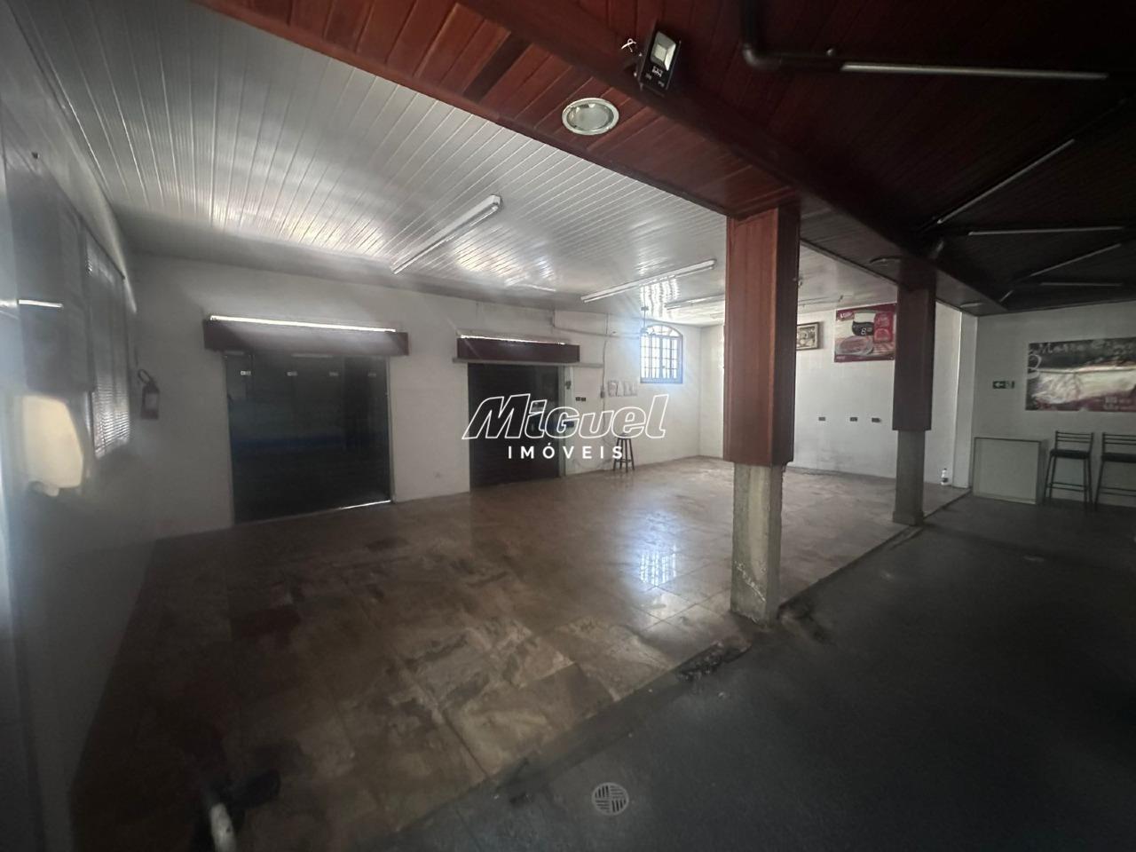 Salão Comercial, para aluguel, Cidade Alta - - Piracicaba/SP: 