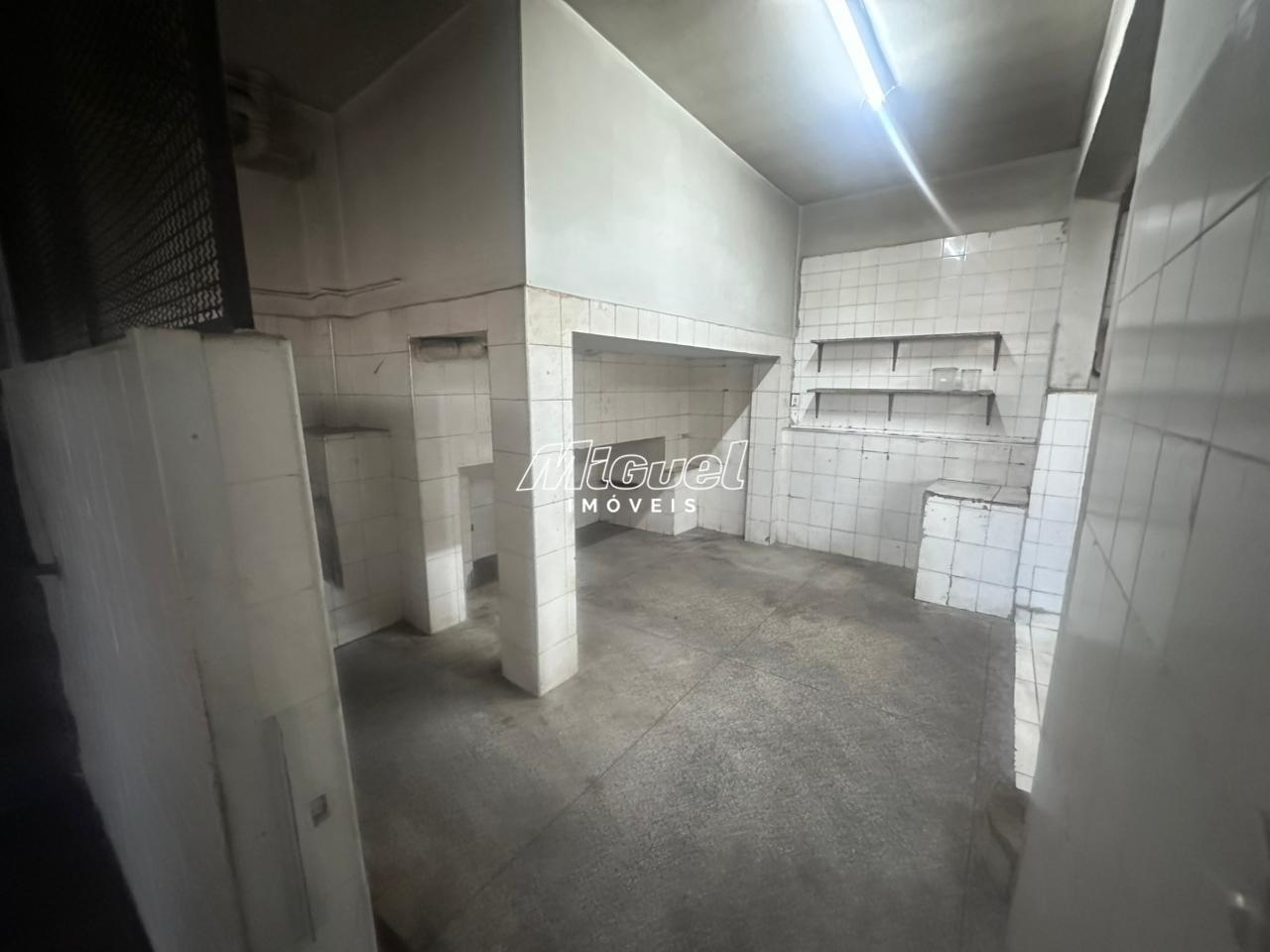 Salão Comercial, para aluguel, Cidade Alta - - Piracicaba/SP: 