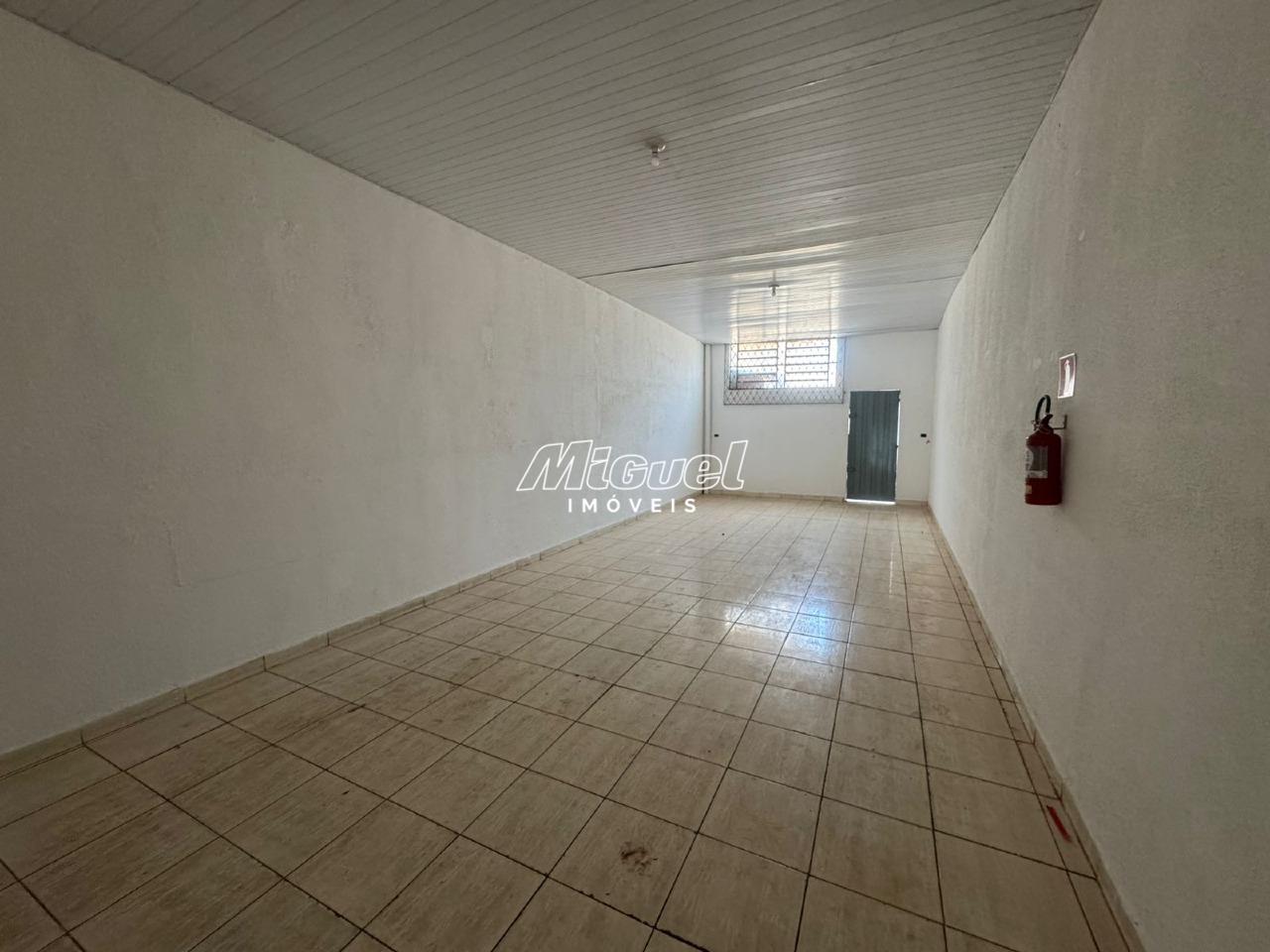 Salão Comercial, para aluguel, Jardim Nova Suíça - - Piracicaba/SP: 