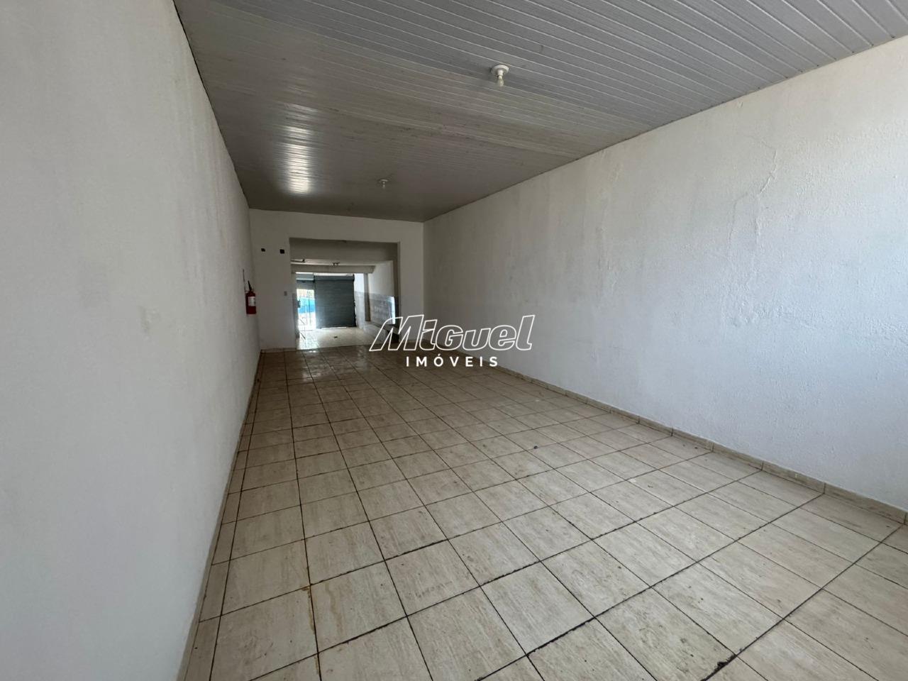 Salão Comercial, para aluguel, Jardim Nova Suíça - - Piracicaba/SP: 