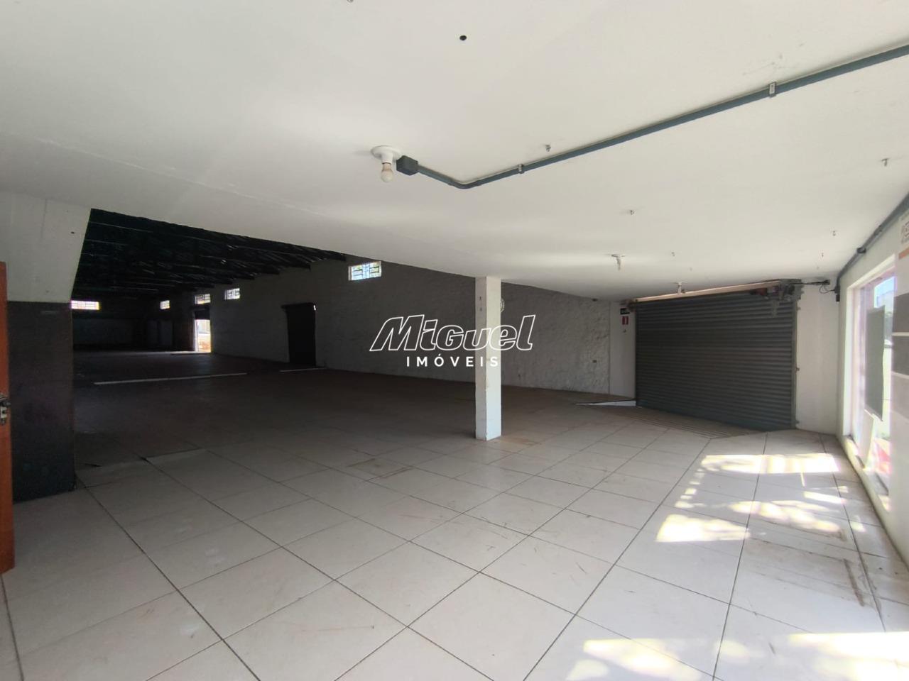 Salão Comercial, para aluguel, Piracicamirim - - Piracicaba/SP: 