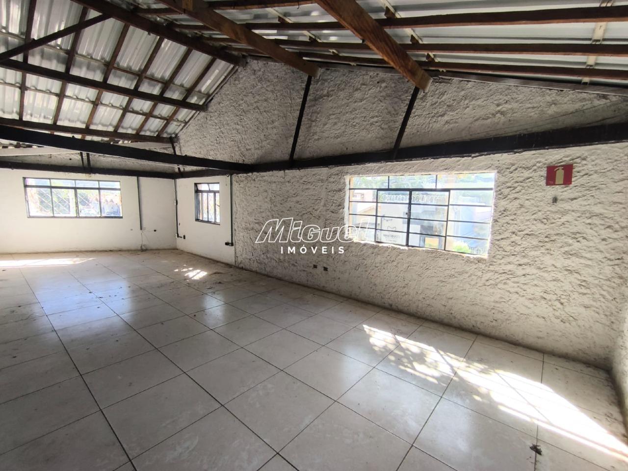 Salão Comercial, para aluguel, Piracicamirim - - Piracicaba/SP: 