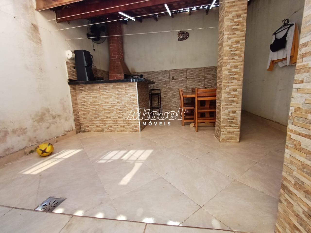 Casa, à venda, Jardim Monte Feliz - 3 quartos - Piracicaba/SP: 