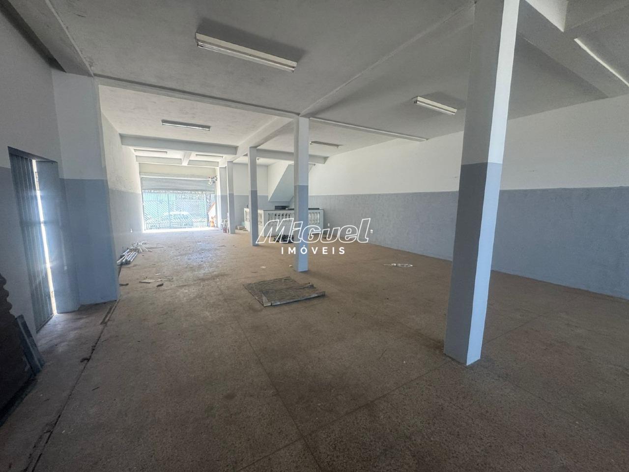 Salão Comercial, para aluguel, Paulicéia - - Piracicaba/SP: 