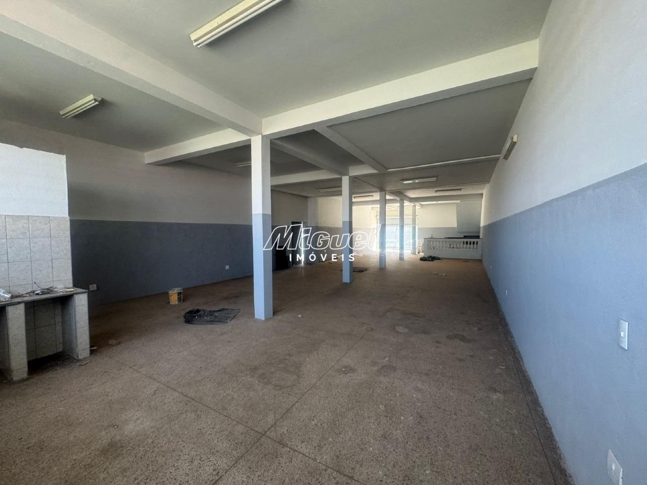 Salão Comercial, para aluguel, Paulicéia - - Piracicaba/SP: 