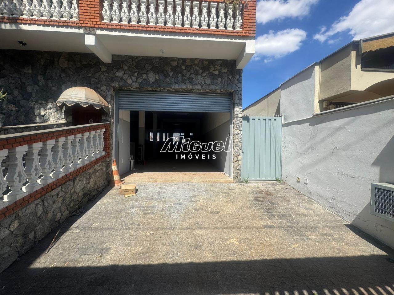 Salão Comercial, para aluguel, Paulicéia - - Piracicaba/SP: 