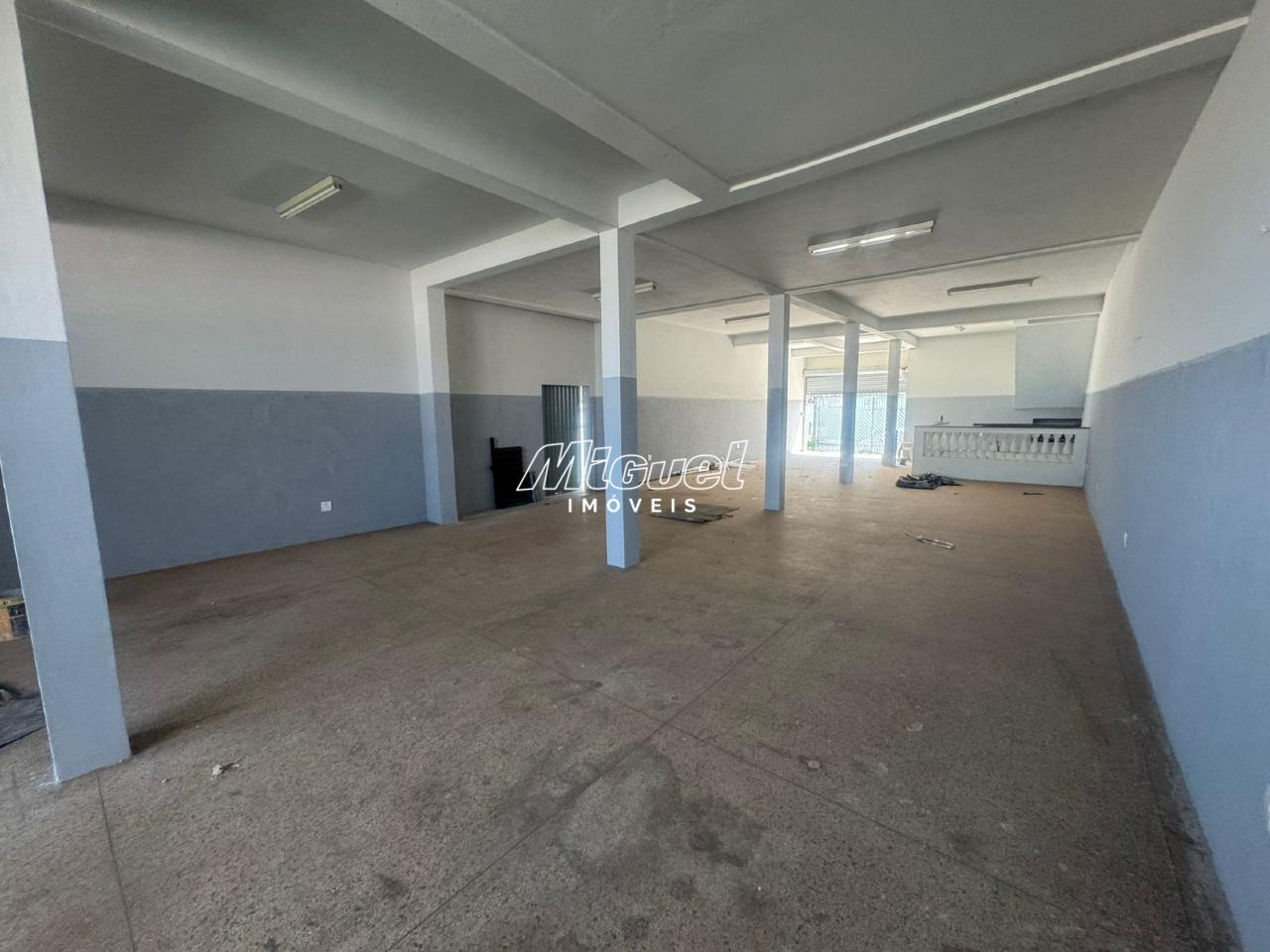 Salão Comercial, para aluguel, Paulicéia - - Piracicaba/SP: 