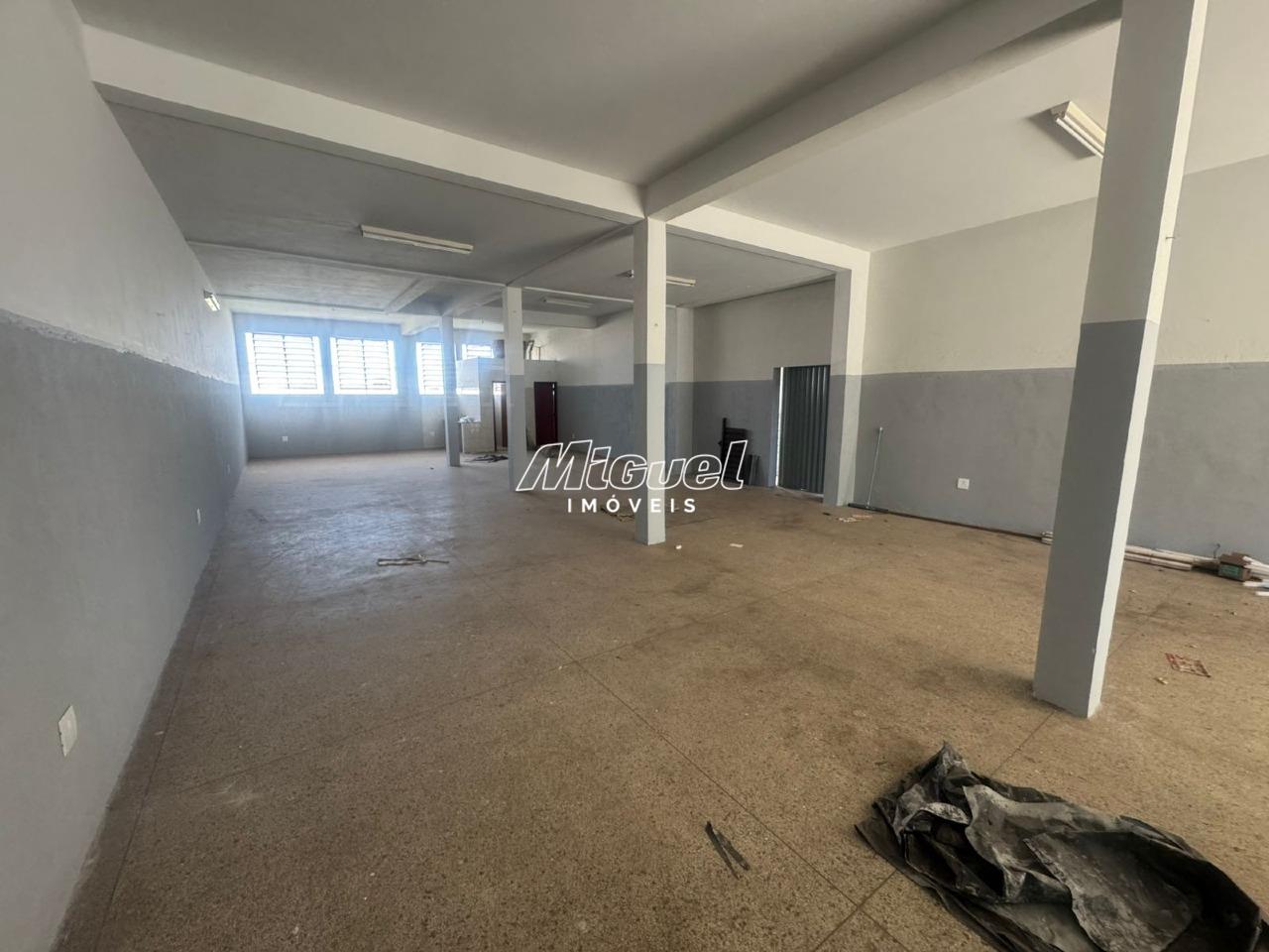 Salão Comercial, para aluguel, Paulicéia - - Piracicaba/SP: 