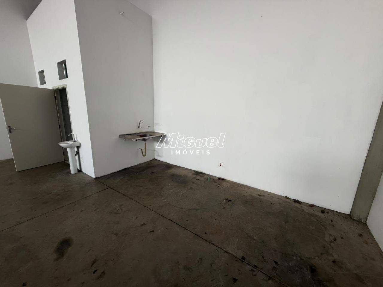 Salão Comercial, para aluguel, Paulicéia - - Piracicaba/SP: 