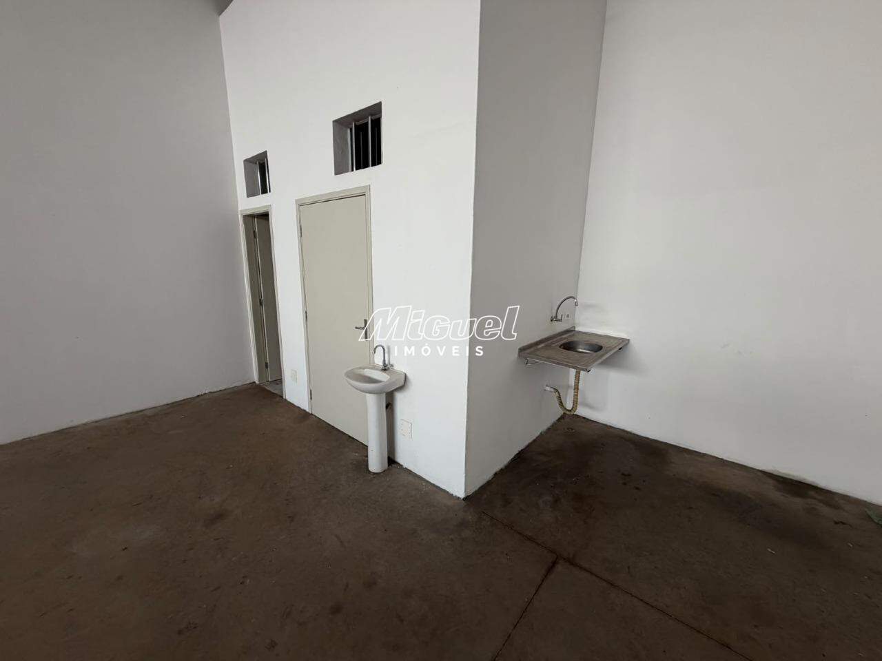 Salão Comercial, para aluguel, Paulicéia - - Piracicaba/SP: 