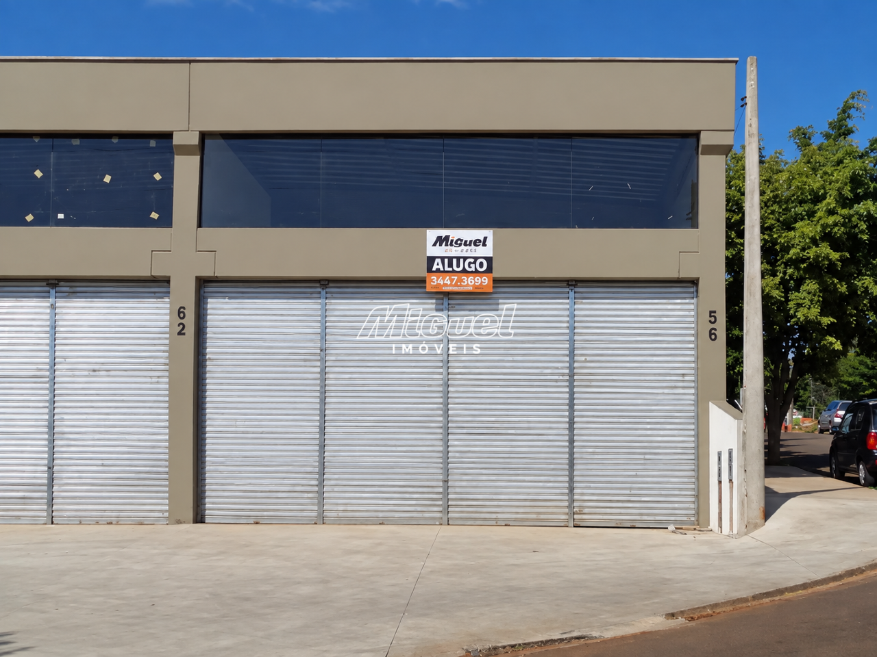 Salão Comercial, para aluguel, Paulicéia - - Piracicaba/SP: 