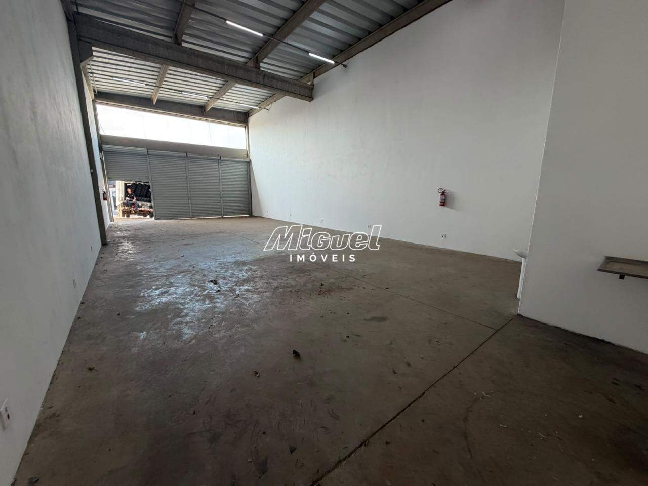 Salão Comercial, para aluguel, Paulicéia - - Piracicaba/SP: 