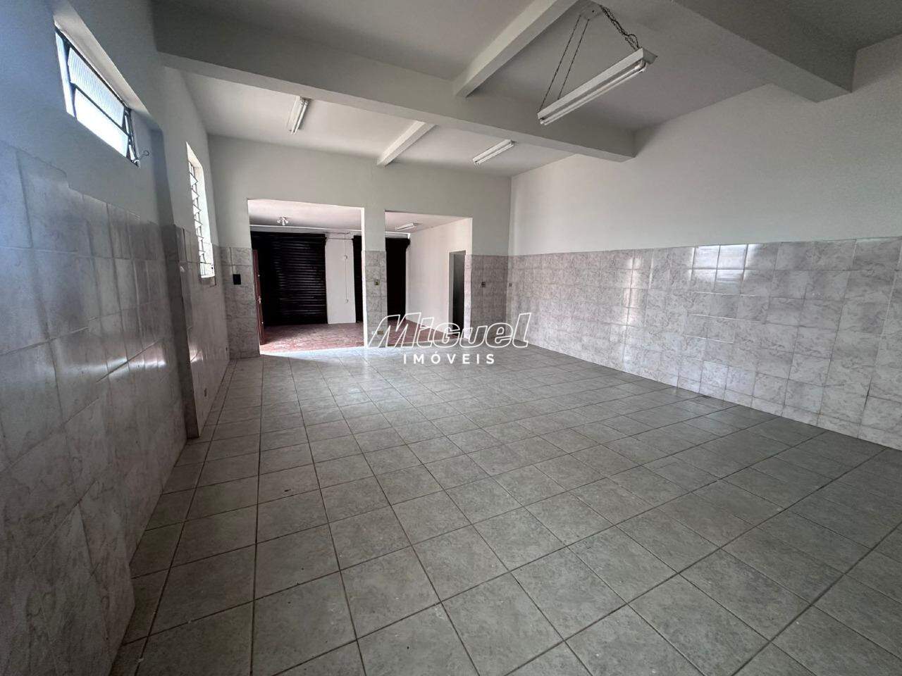 Salão Comercial, para aluguel, Higienópolis - - Piracicaba/SP: 