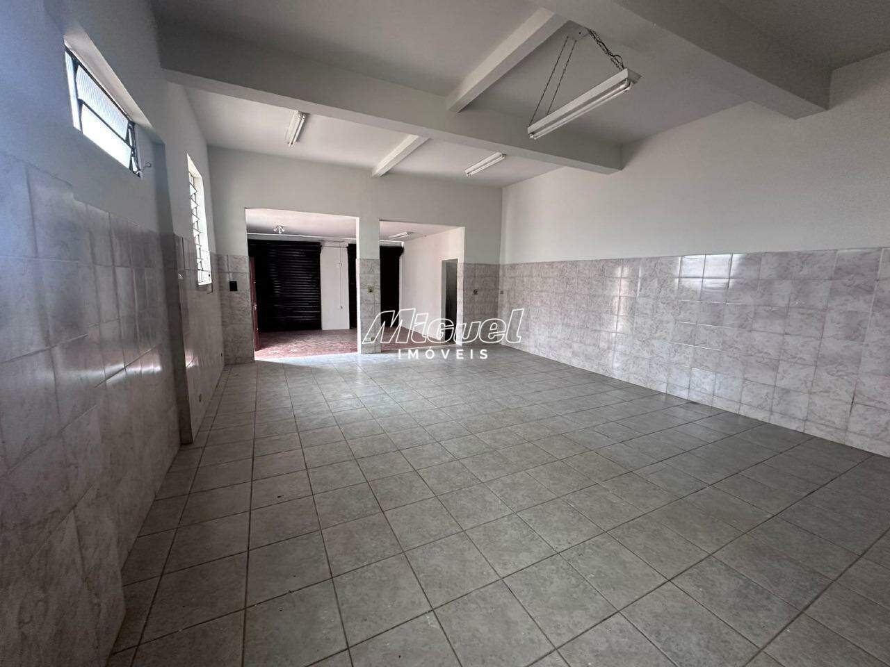 Salão Comercial, para aluguel, Higienópolis - - Piracicaba/SP: 