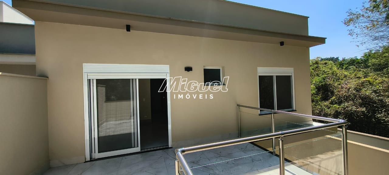 Casa em Condomínio, à venda, Água Branca - Piracicaba 3 quartos Condomínio Villagio Clotilde Brossi: 