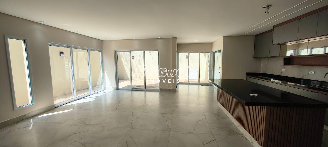 Casa em Condomínio, à venda, Água Branca - Piracicaba 3 quartos Condomínio Villagio Clotilde Brossi: 