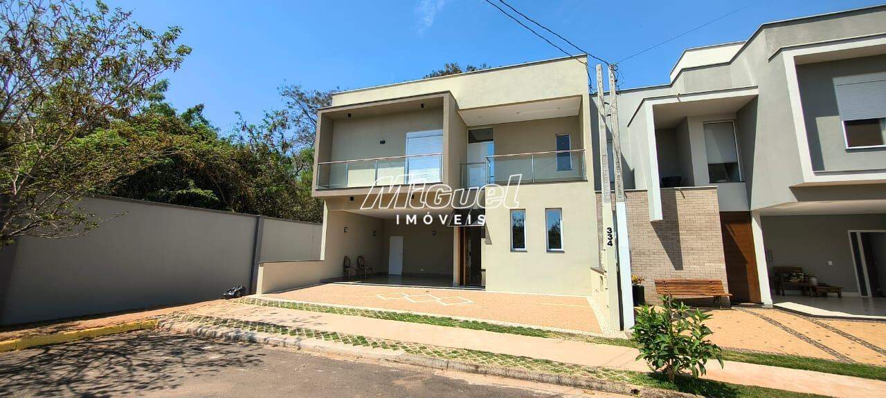 Casa em Condomínio, à venda, Água Branca - Piracicaba 3 quartos Condomínio Villagio Clotilde Brossi: 