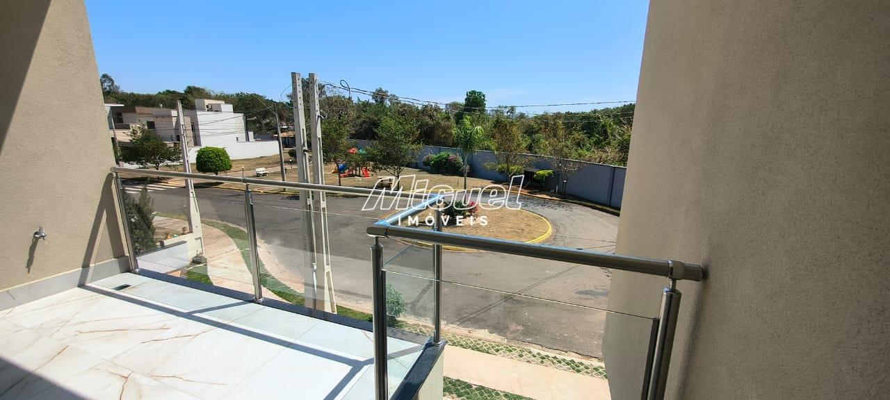 Casa em Condomínio, à venda, Água Branca - Piracicaba 3 quartos Condomínio Villagio Clotilde Brossi: 