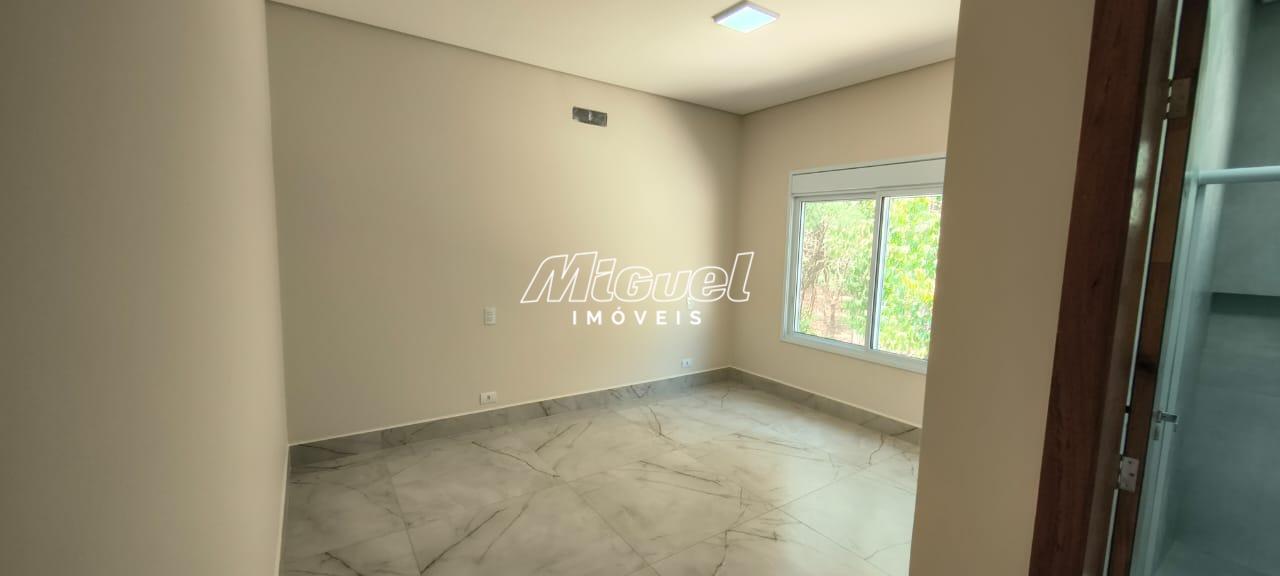 Casa em Condomínio, à venda, Água Branca - Piracicaba 3 quartos Condomínio Villagio Clotilde Brossi: 