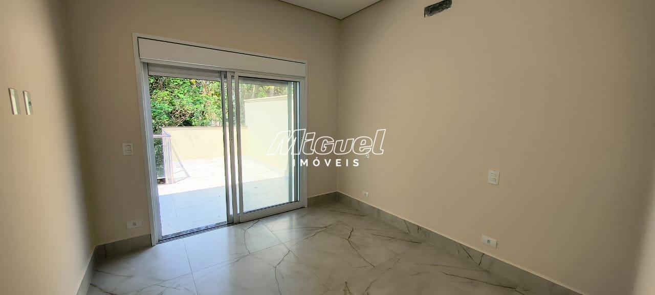 Casa em Condomínio, à venda, Água Branca - Piracicaba 3 quartos Condomínio Villagio Clotilde Brossi: 